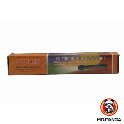 Golden LED Strong Light Flashlight