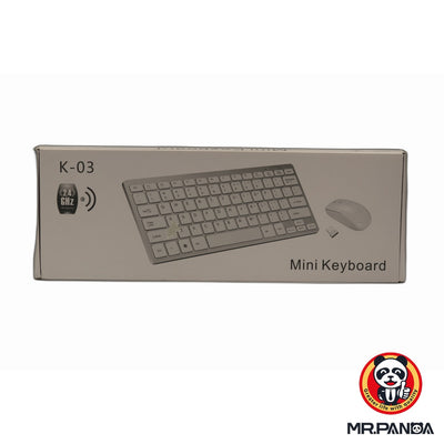 K-03 Mini Wireless Keyboard and Mouse Combo