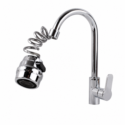 Flexible 360° Faucet Spray Head Extension