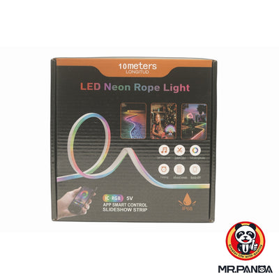 10-meter IC-RGB LED Neon Rope Light