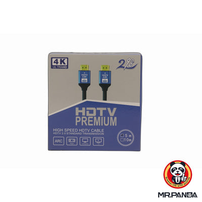 4K Ultra HD Premium High Speed HDMI Cable  - 5m