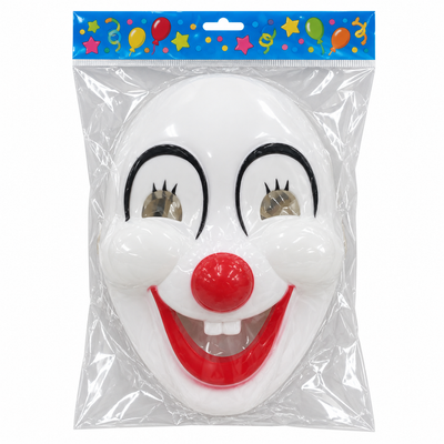 Halloween Funny Face Mask – White Character Costume Mask
