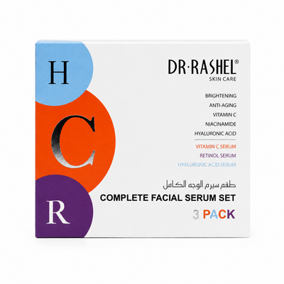 DR·RASHEL Facial Serum Set | Vitamin C, Retinol & Hyaluronic Acid