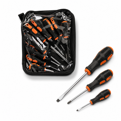 9-Piece Screwdriver Set with Storage Pouch | MrPanda