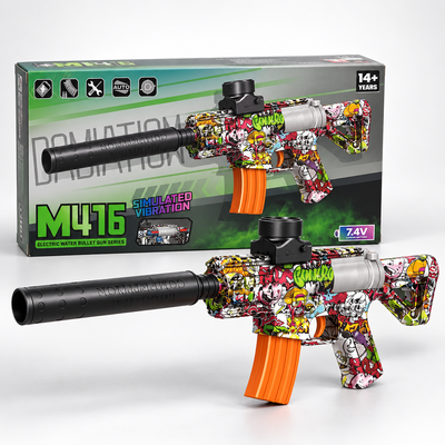 M416 Electric Water Bullet Toy Blaster – 7.4V