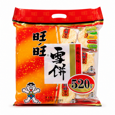 Want Want Snow Rice Crackers – 520g
