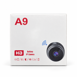 A9 Mini HD Wi-Fi IP Camera – Black | Mr Panda