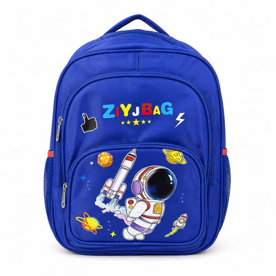 Kids’ Blue Astronaut Space School Backpack