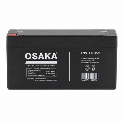 OSAKA 6V 3.2Ah Sealed Rechargeable Battery