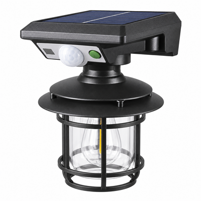 JD Solar Motion Sensor Wall Lantern | Mr Panda