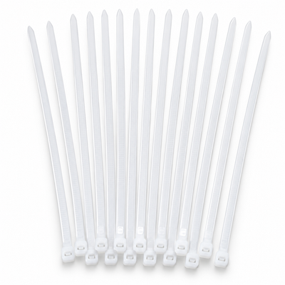 White Cable Ties 3mm x 100mm | Mr Panda