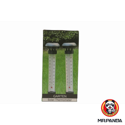 Solar Garden Thermometer
