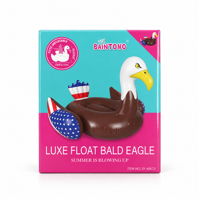 Inflatable Bald Eagle Pool Float | Mr Panda