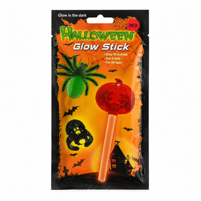 Halloween Pumpkin Glow Stick – Red