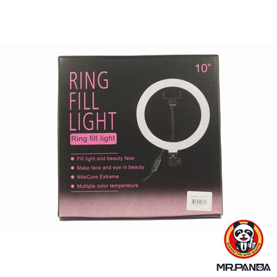 LED Ring Fill Light -  10-inch