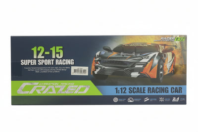Crazed 1:12 Scale Racing Car