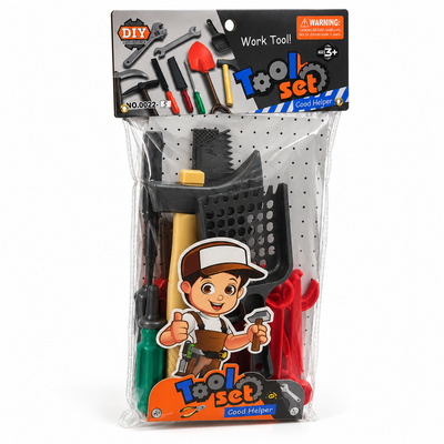 Kids DIY Pretend Tool Set – Construction Role-Play Toys