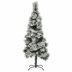 1.8m Snow-Frosted Artificial Christmas Tree | Mr Panda