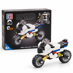 2-in-1 Motorcycle Robot Building Blocks – 68 Pieces