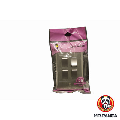 4-Lever 1-Way Wall Light Switch