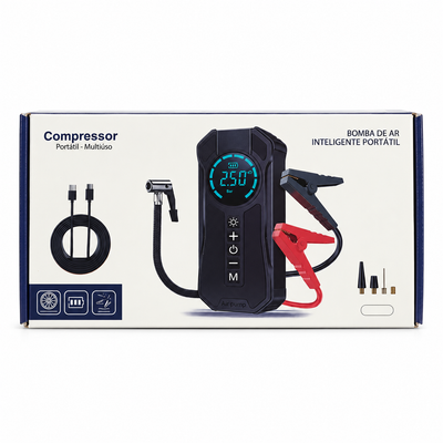 Portable Digital Tyre Inflator & Air Compressor | Mr Panda