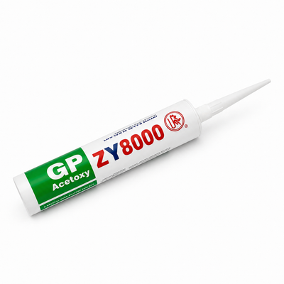 ZY8000 GP Acetoxy Silicone Sealant – White