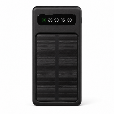 AL-28 Solar Power Bank with Digital Charge Display