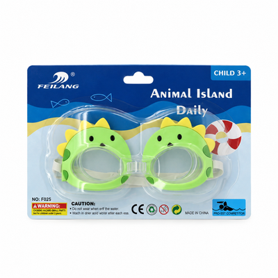 Feilang Animal Island Kids’ Swimming Goggles | Mr Panda