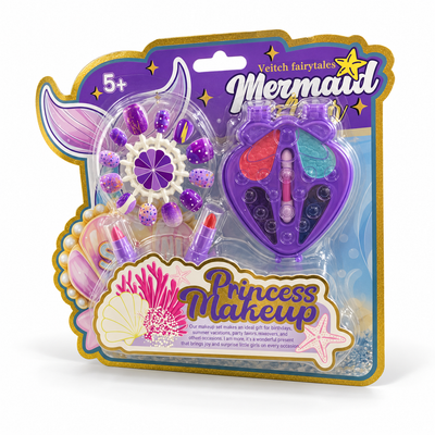 Mermaid Princess Makeup Set for Kids | Ages 5+