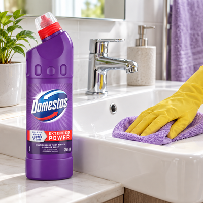 Domestos Extended Power Thick Bleach Lavender Blast 750 ml