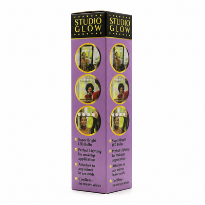 Studio Glow Cordless LED Mirror Bulbs for Makeup