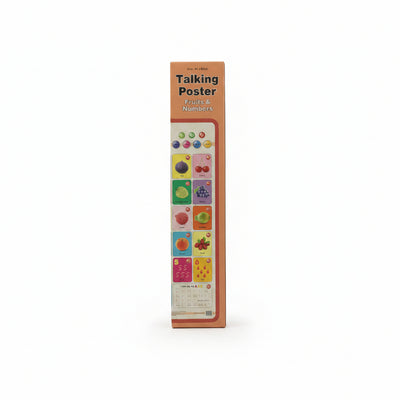 Talking Poster - Fruits & Numbers