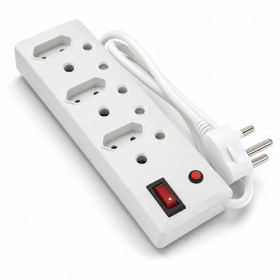 Redisson 6-Way Multi-Plug – 3-Pin and 2-Pin Sockets
