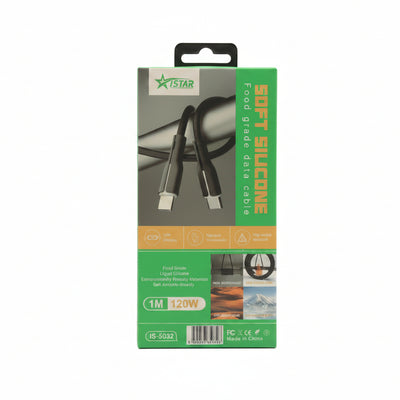 iStar Soft Silicone Food Grade Data Cable
