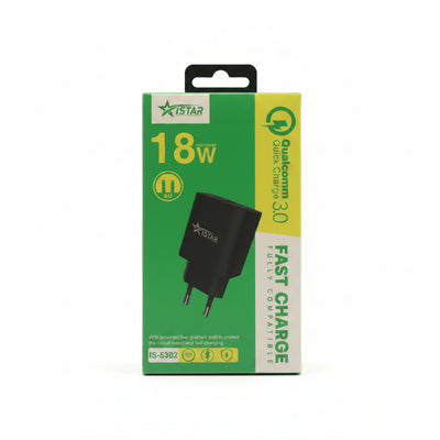 iSTAR 18W Fast Charging Wall Adapter