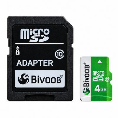 Bivoob 4GB MicroSD Card with SD Adapter | Mr Panda