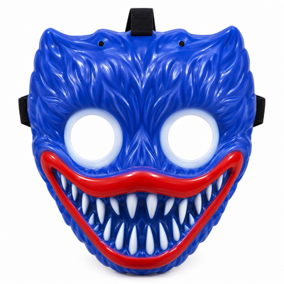 Blue Monster Halloween Face Mask