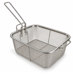 20cm Mesh Frying Basket with Folding Handle | MrPanda