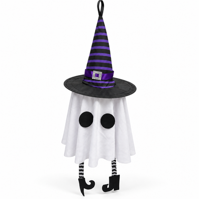 Hanging Ghost Witch Halloween Decoration | Mr Panda