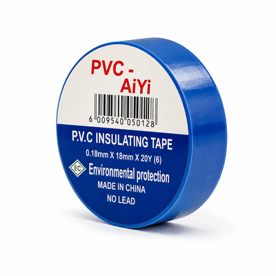 PVC Electrical Insulation Tape – Blue (18mm x 20Y)