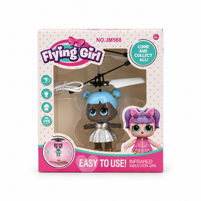Flying Girl Infrared Induction Flying Doll | USB Rechargeable