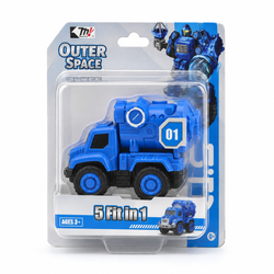 5 Fit in 1 Robot Vehicle Toy | Assorted Designs | Mr Panda