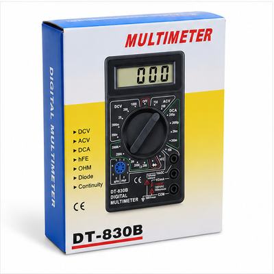 DT-830B Digital Multimeter – Digital Electrical Tester & Voltage Meter