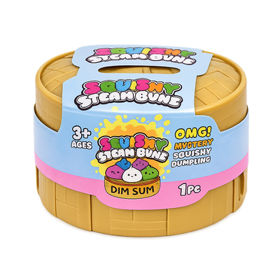 Squishy Steam Bunz™ Mystery Dim Sum Squishy Toy | Collectible Stress Relief Fidget