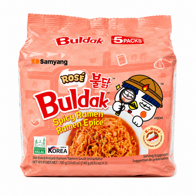 Samyang Buldak Rosé Spicy Ramen 5 Pack (700g)
