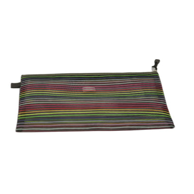 Striped Pencil Case Or Multipurpose Pouch
