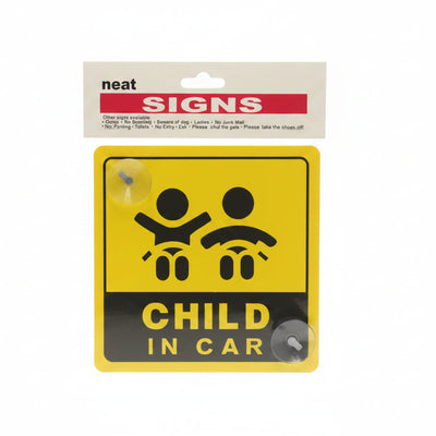 Child in Car Safety Sign