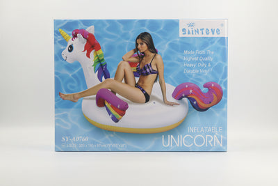 Inflatable Unicorn Pool Float