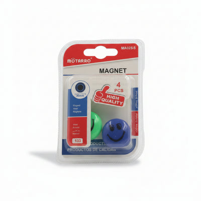 Smiley Face Round Magnets