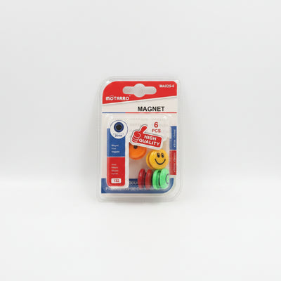 Smiley Face Whiteboard Magnets